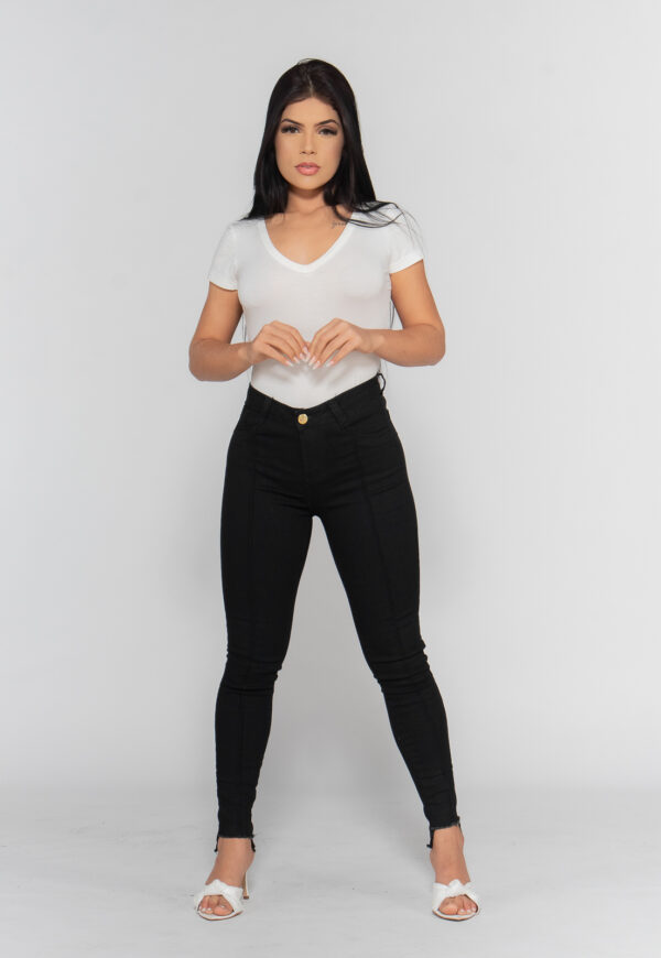 Calça Skinny 1002 Preto Bella Canvas