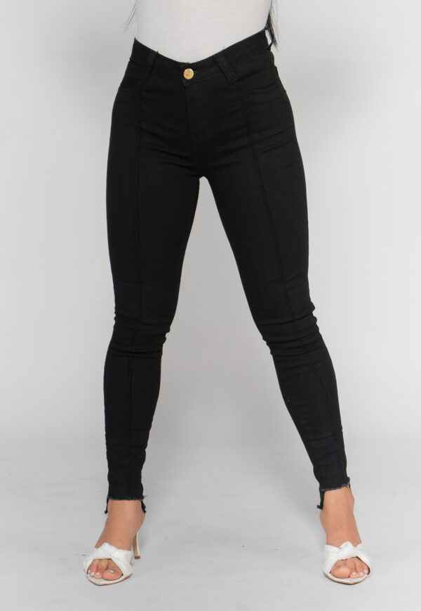 Calça Skinny 1002 Preto Bella Canvas - Image 4