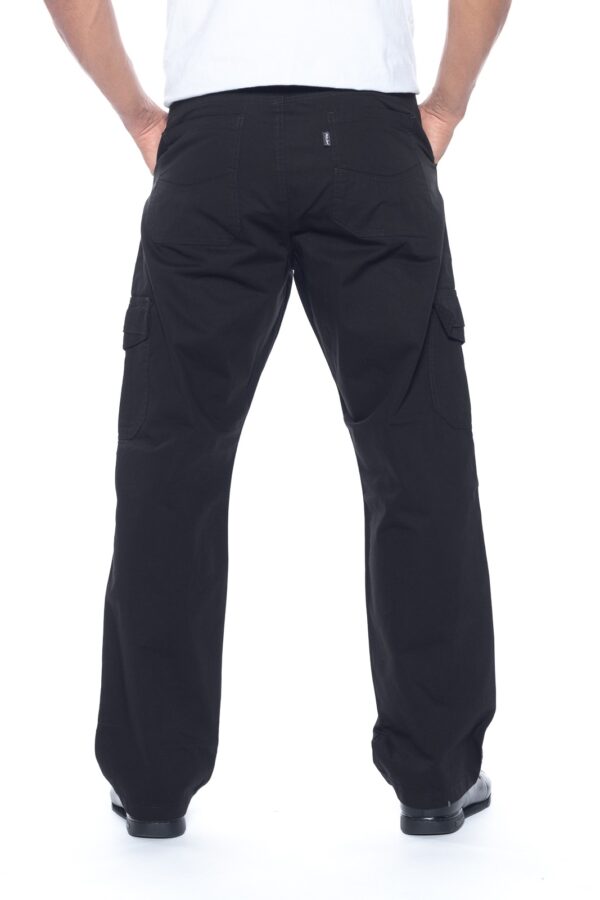 Calça Cargo Macaw Sarja 7657 Preta - Image 4