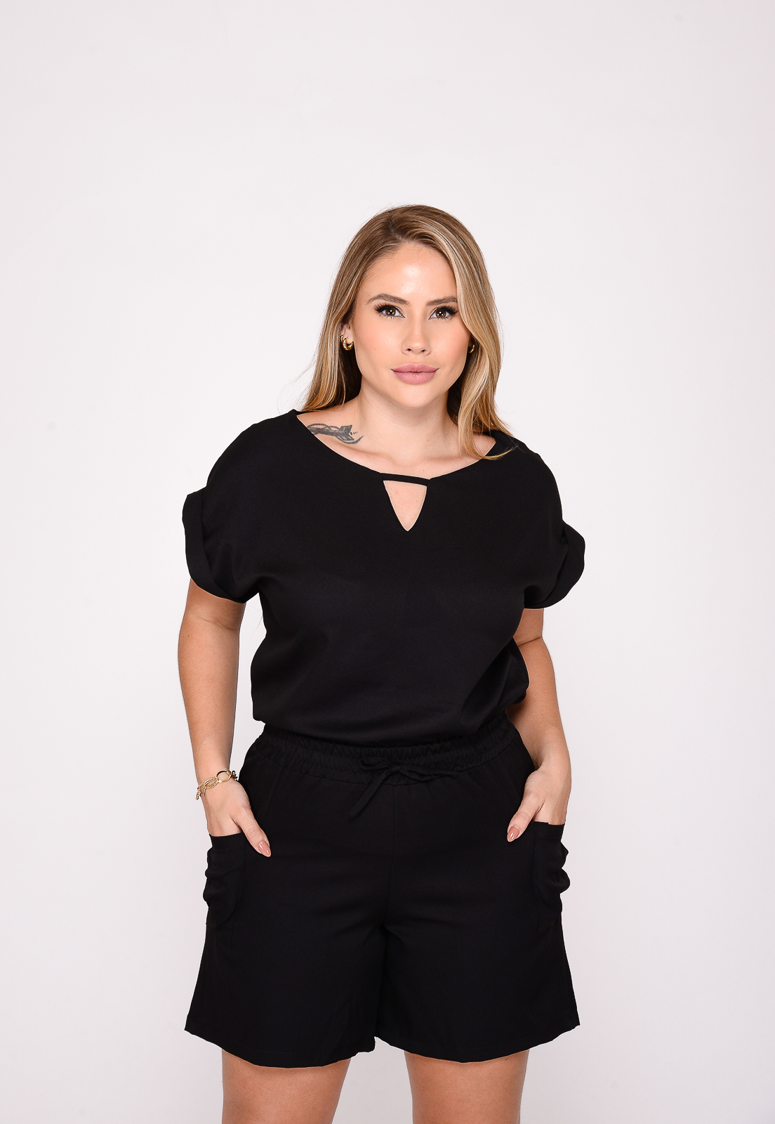 Conjunto Feminino 7949 Preto