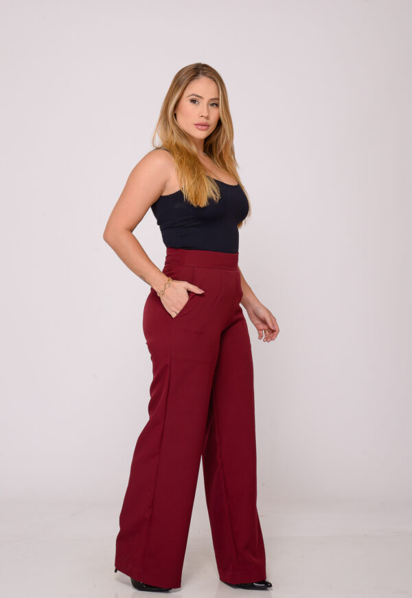 Calça Social Feminina 7939 Marsala - Image 2