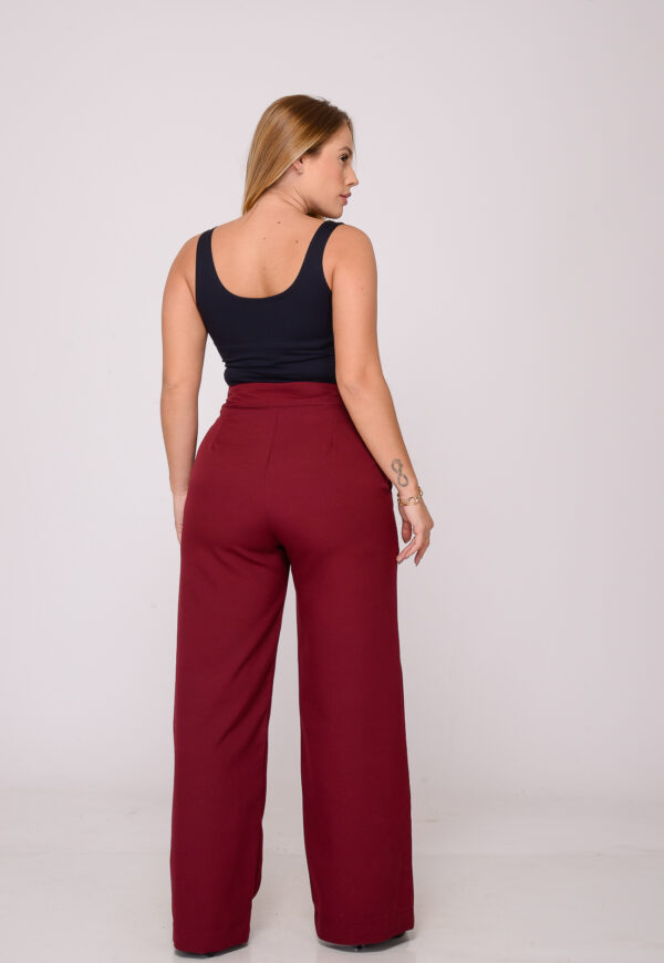 Calça Social Feminina 7939 Marsala - Image 3