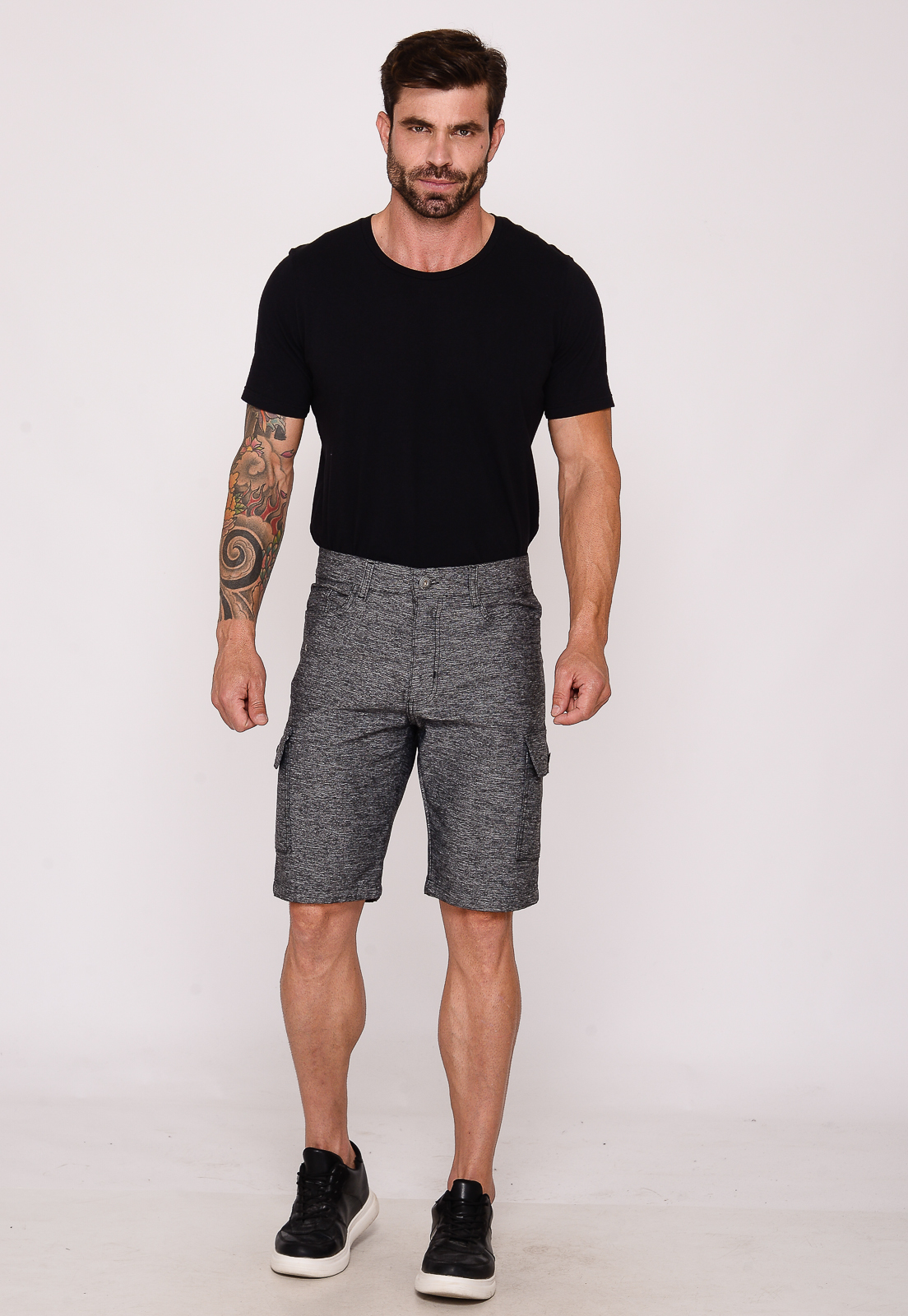 Bermuda Masculina 7950 Grafite