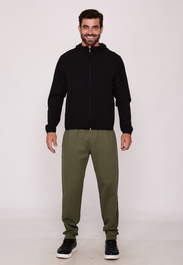Jaqueta Masculina Corta Vento 7956 Preto