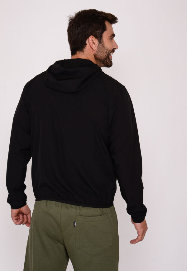Jaqueta Masculina Corta Vento 7956 Preto - Image 3