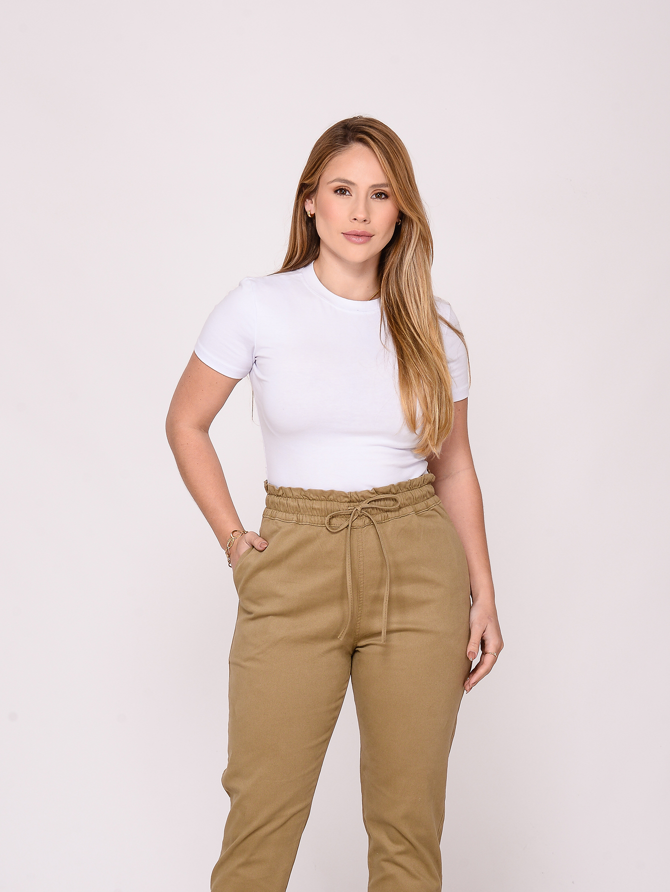 Calça 3821 Ouro Lux Bella Canvas